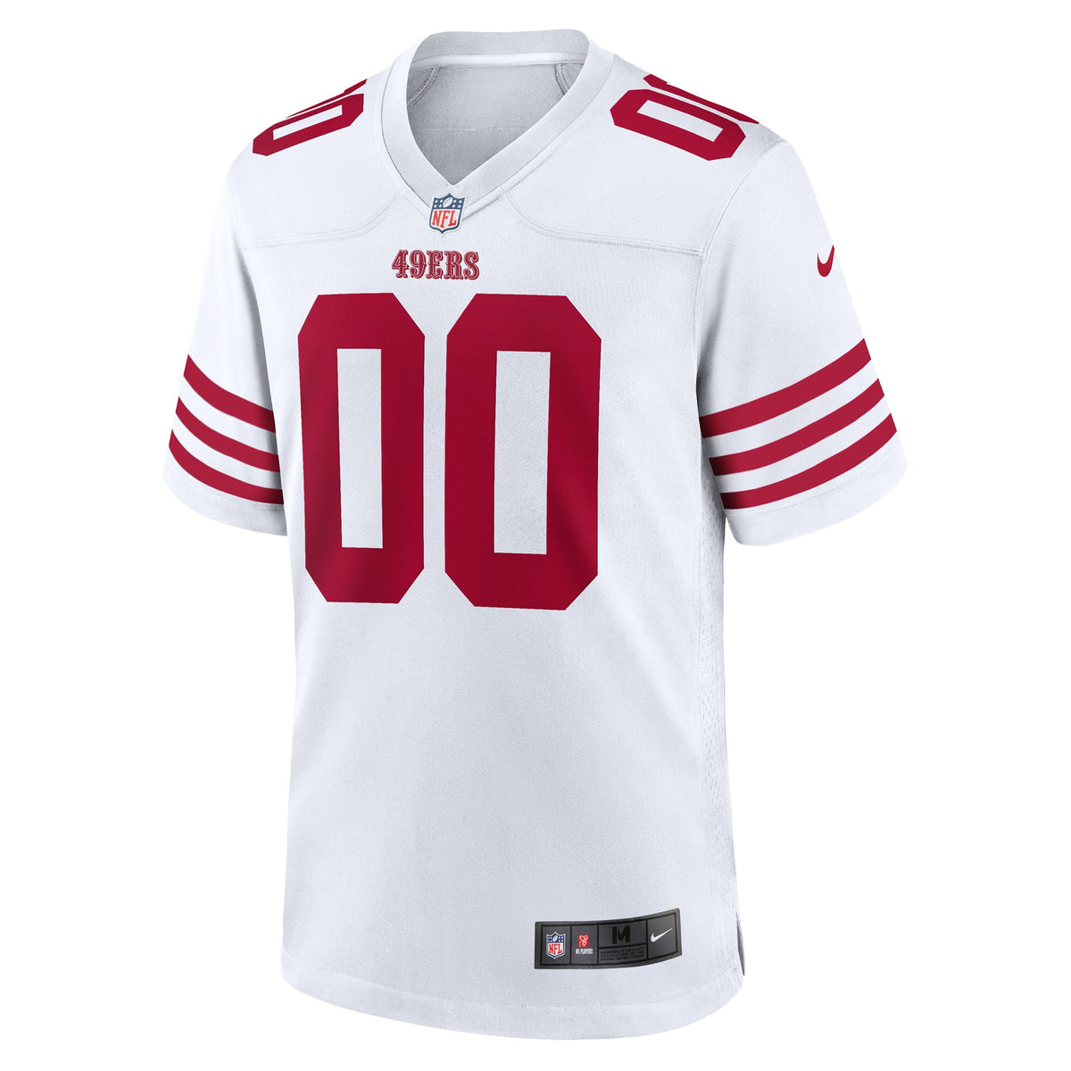 San Francisco 49ers White Game Custom Player Jersey