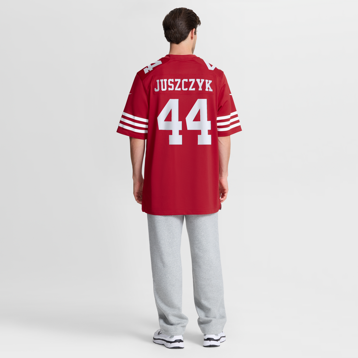 San Francisco 49ers Kyle Juszczyk Scarlet 80th Anniversary Game Jersey