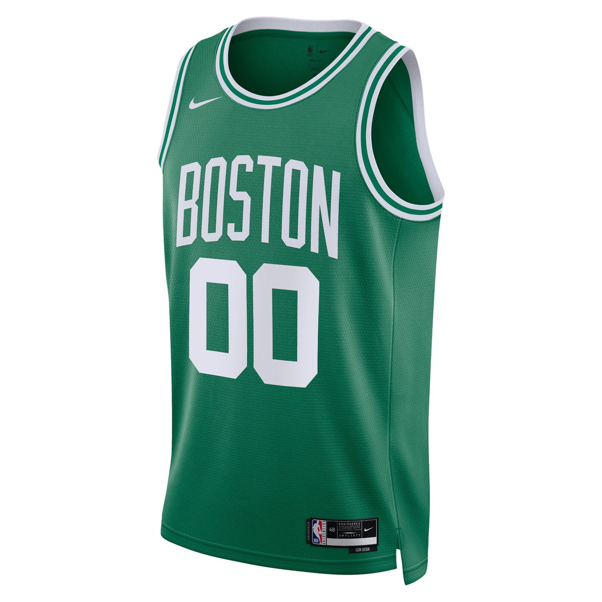 Boston Celtics Icon Edition Swingman Jersey - Kelly Green - Custom