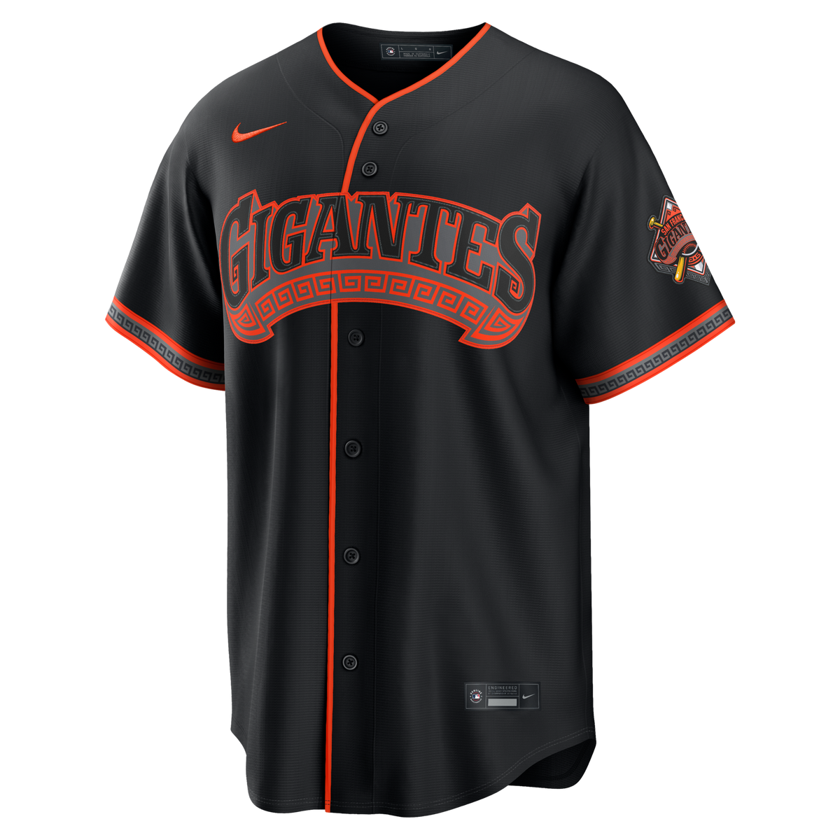 San Francisco Giants Rafael Devers Black Alternate Stadium Jersey