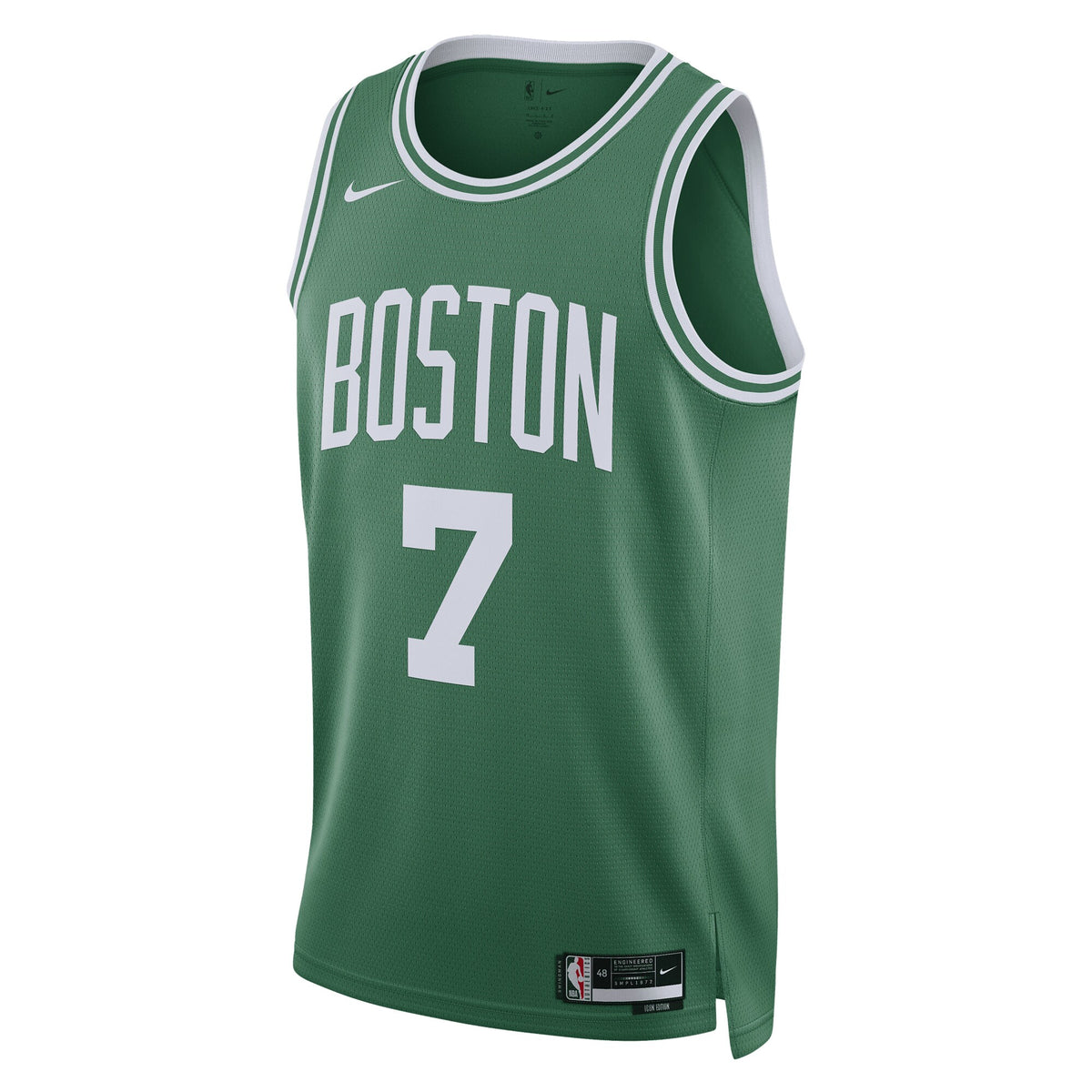 Boston Celtics Replica Icon Swingman Jersey - - Jaylen Brown