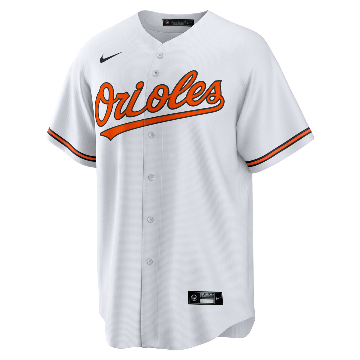 Baltimore Orioles White Home Big & Tall Replica Jersey
