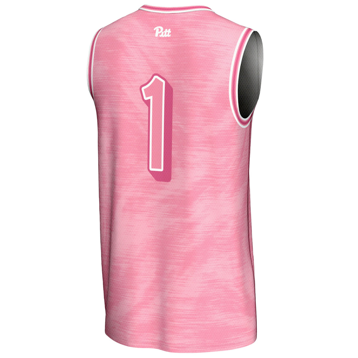 #1 Pitt Panthers GameDay Greats Lightweight Basketball Fashion Jersey - Pink