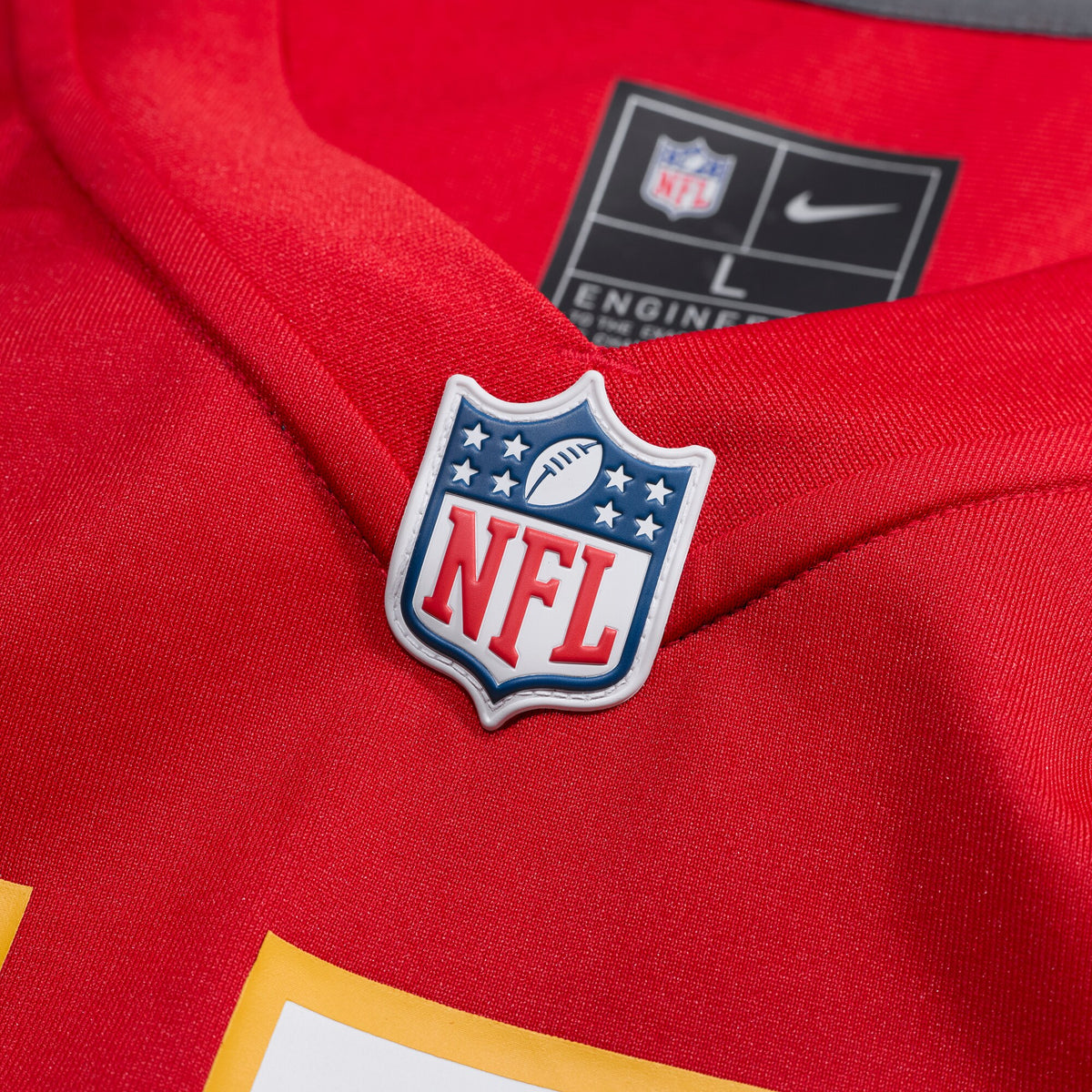 Kansas City Chiefs Cooper McDonald Red Team Game Jersey