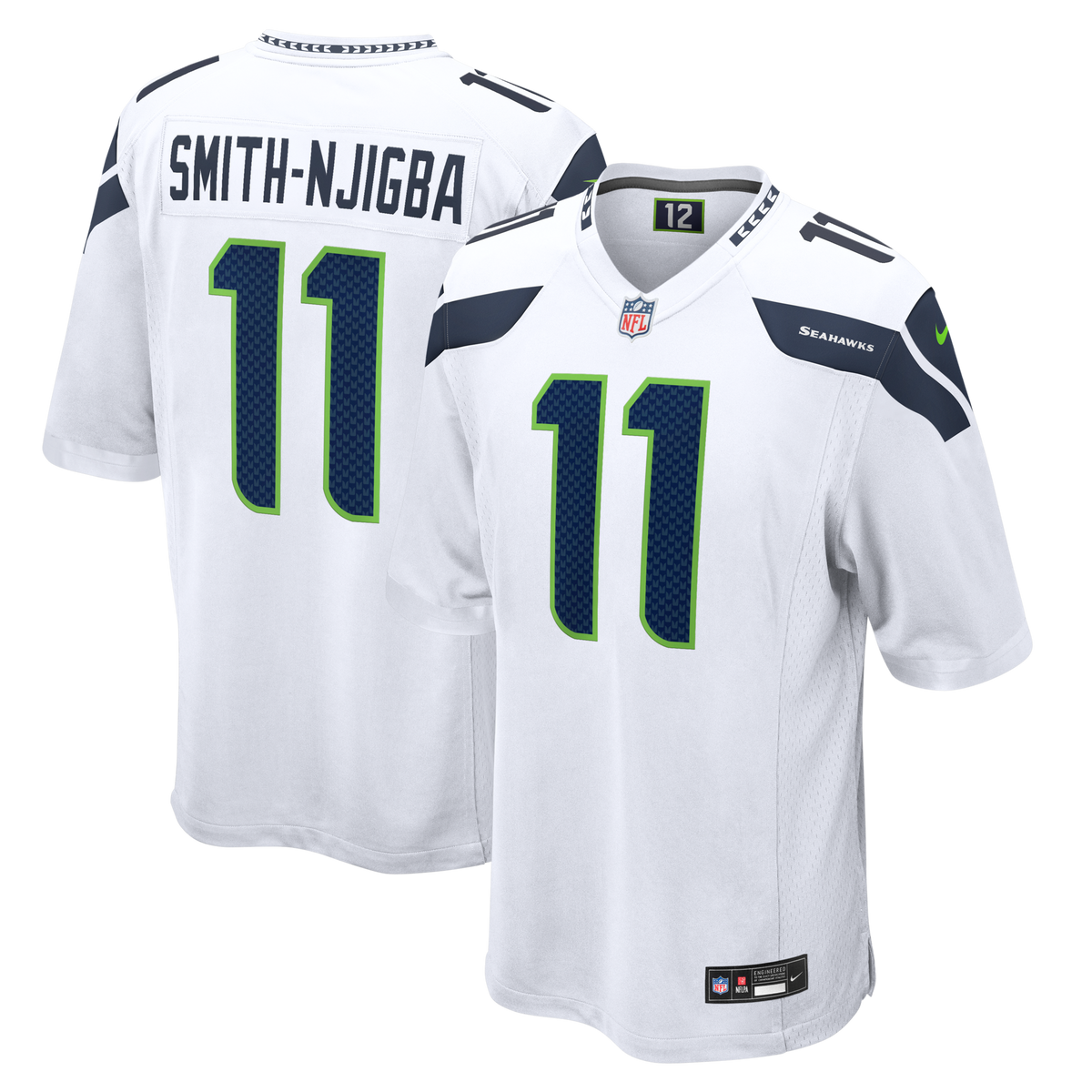 Seattle Seahawks Jaxon Smith-Njigba White Game Jersey