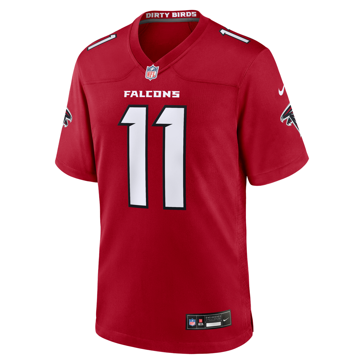 Atlanta Falcons Jalon Walker Red Game Jersey