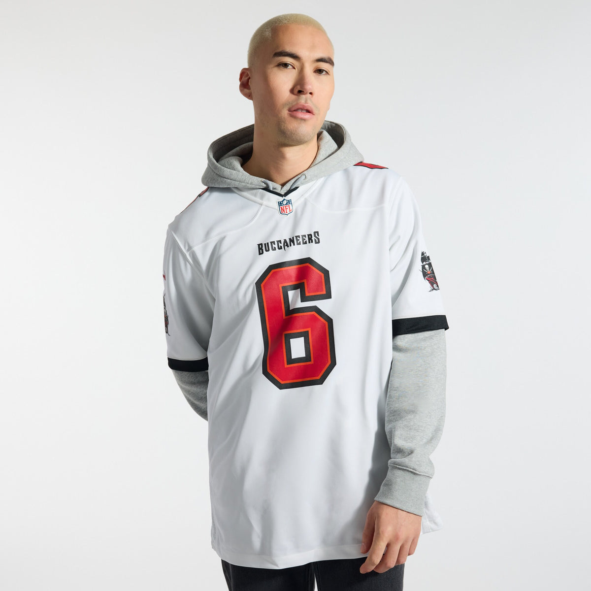 Tampa Bay Buccaneers Baker Mayfield White Away Game Jersey