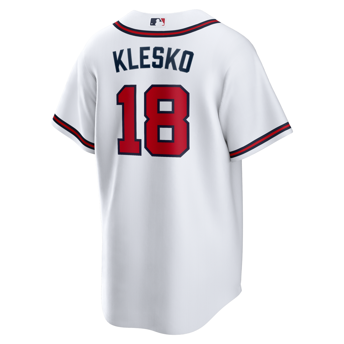 Atlanta Braves Ryan Klesko White Home Retired Player Replica Jersey