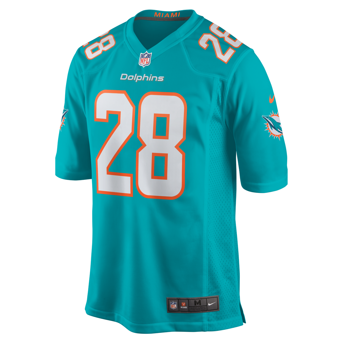 Miami Dolphins Devon Achane Aqua Player Game Jersey