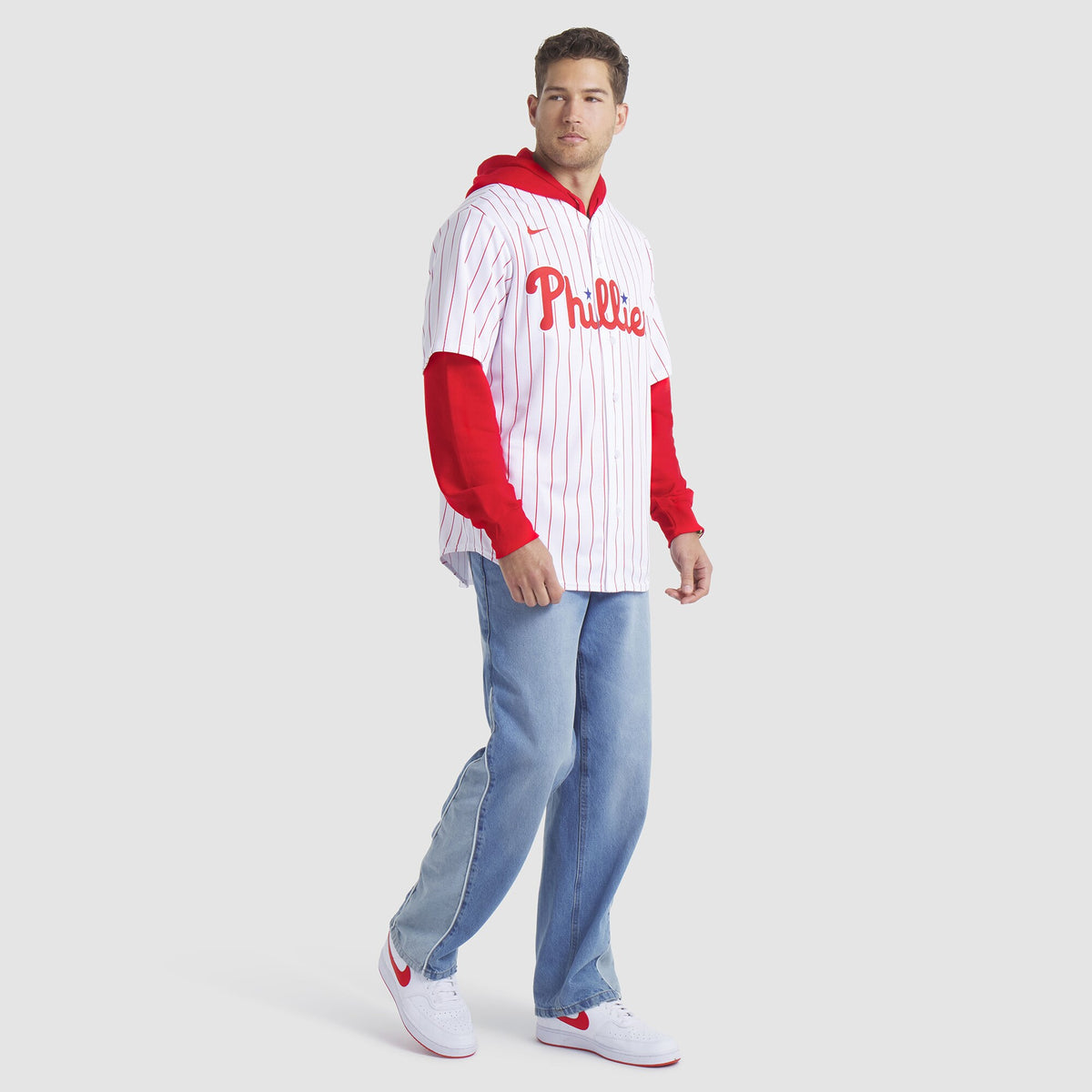 Philadelphia Phillies Bryce Harper White Home Replica Player Name Jersey
