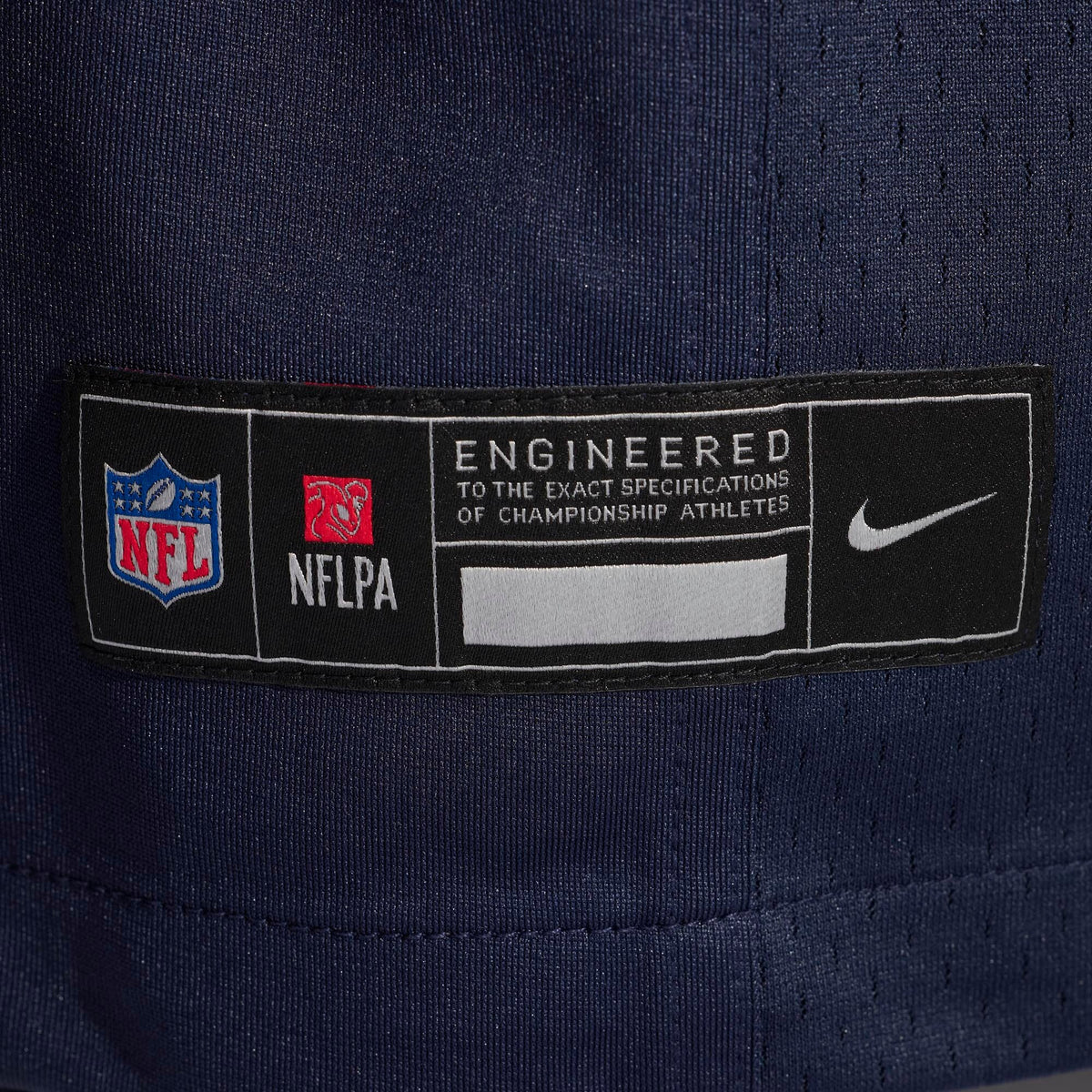 Chicago Bears Logan Jones Navy Team Game Jersey