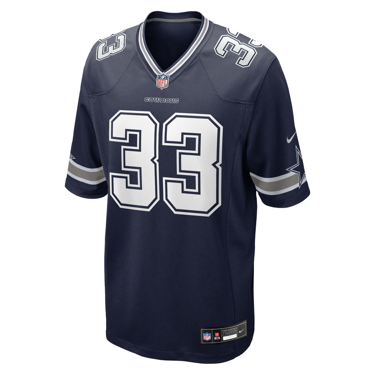 Dallas Cowboys Javonte Williams Navy Team Game Jersey