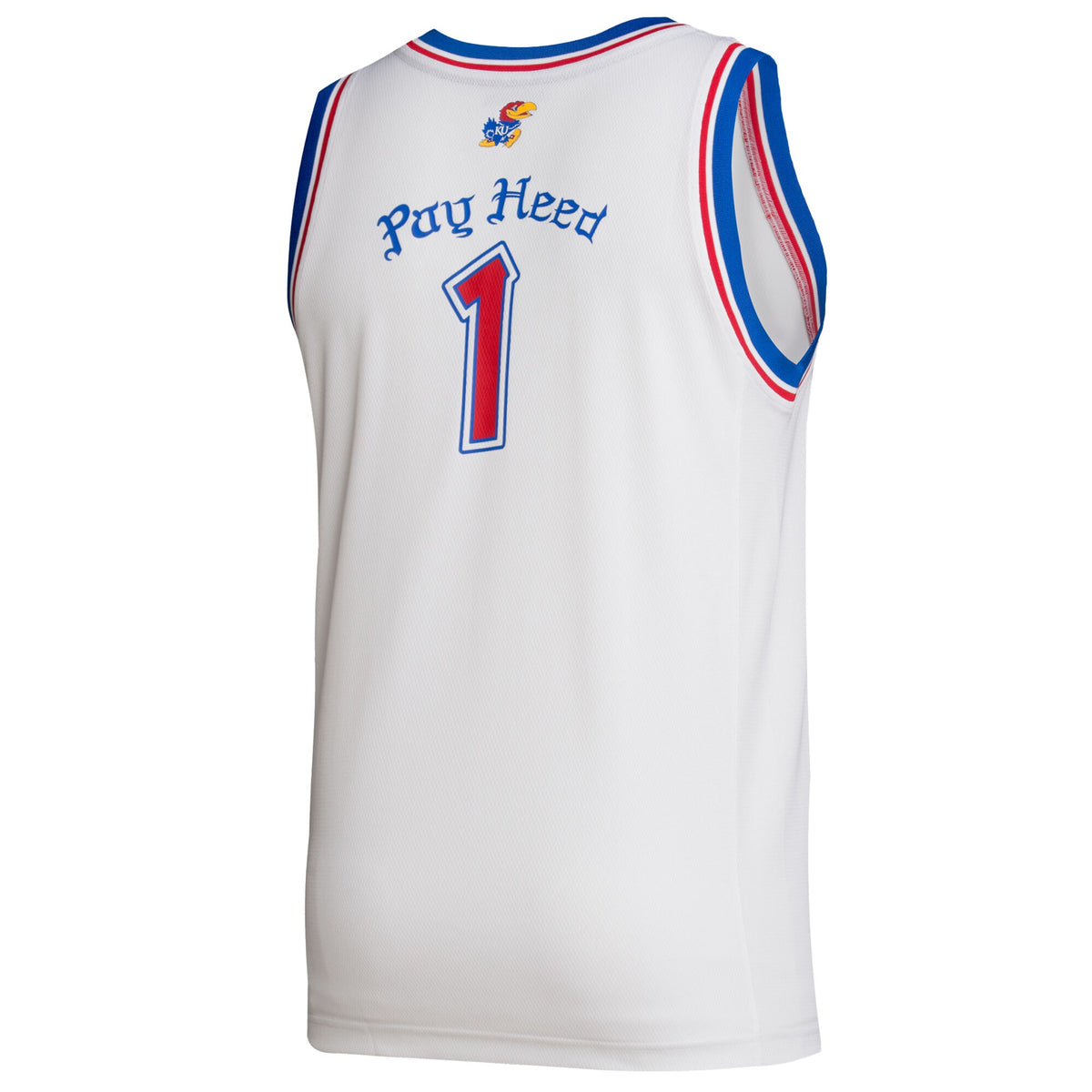 #1 White Kansas Jayhawks Alternate Swingman Jersey