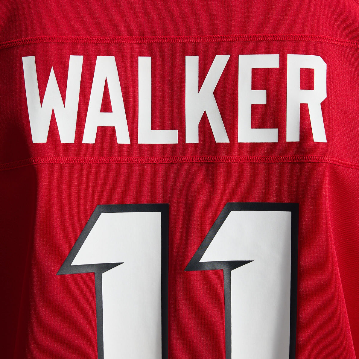 Atlanta Falcons Jalon Walker Red Game Jersey