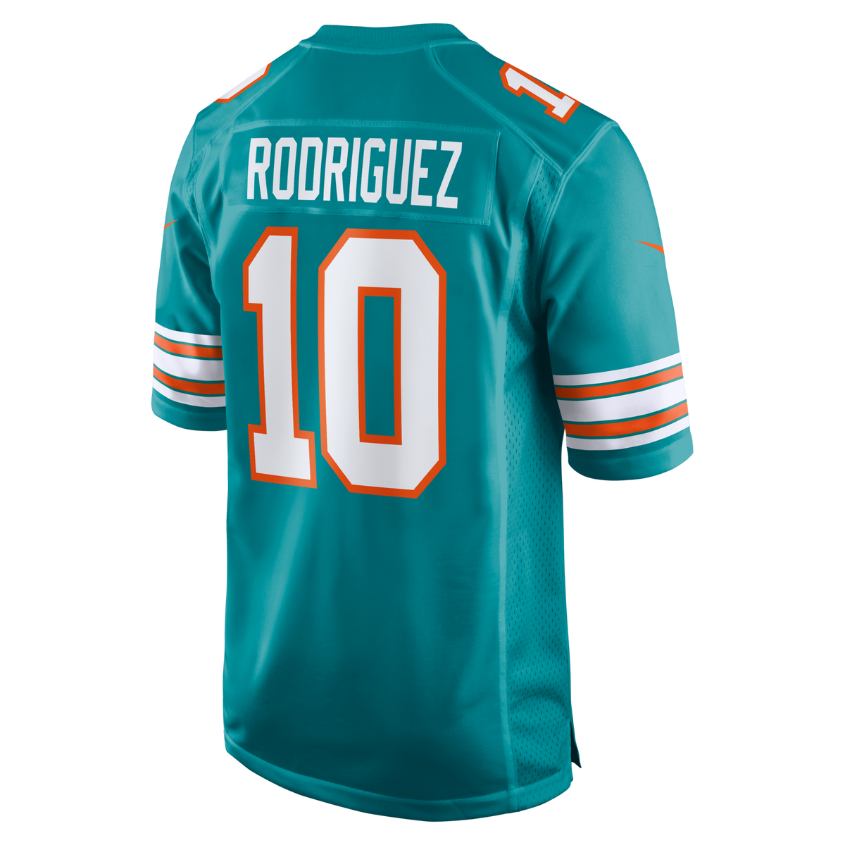 Miami Dolphins Jacob Rodriguez Aqua Alternate Game Jersey
