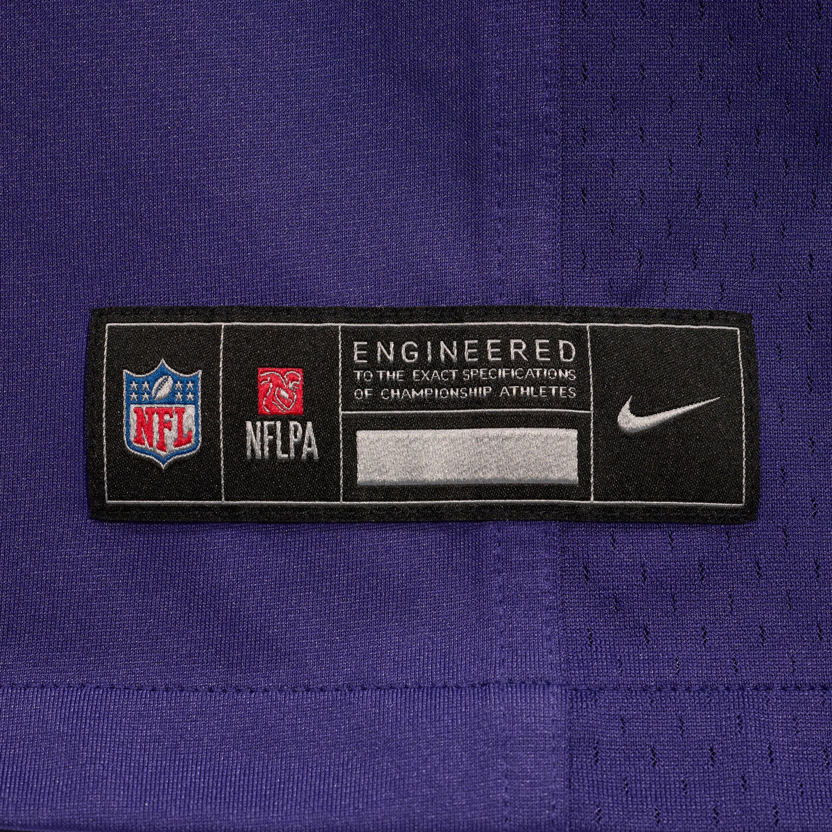 Baltimore Ravens Cornelius Johnson Purple Team Game Jersey