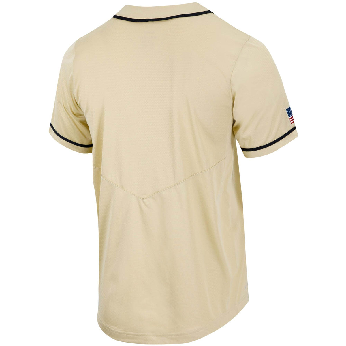Gold Army Black Knights Replica Full-Button Baseball Jersey