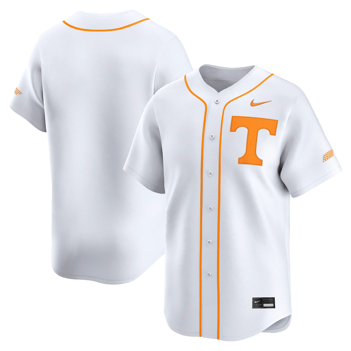 White Tennessee Volunteers Baseball Limited Jersey