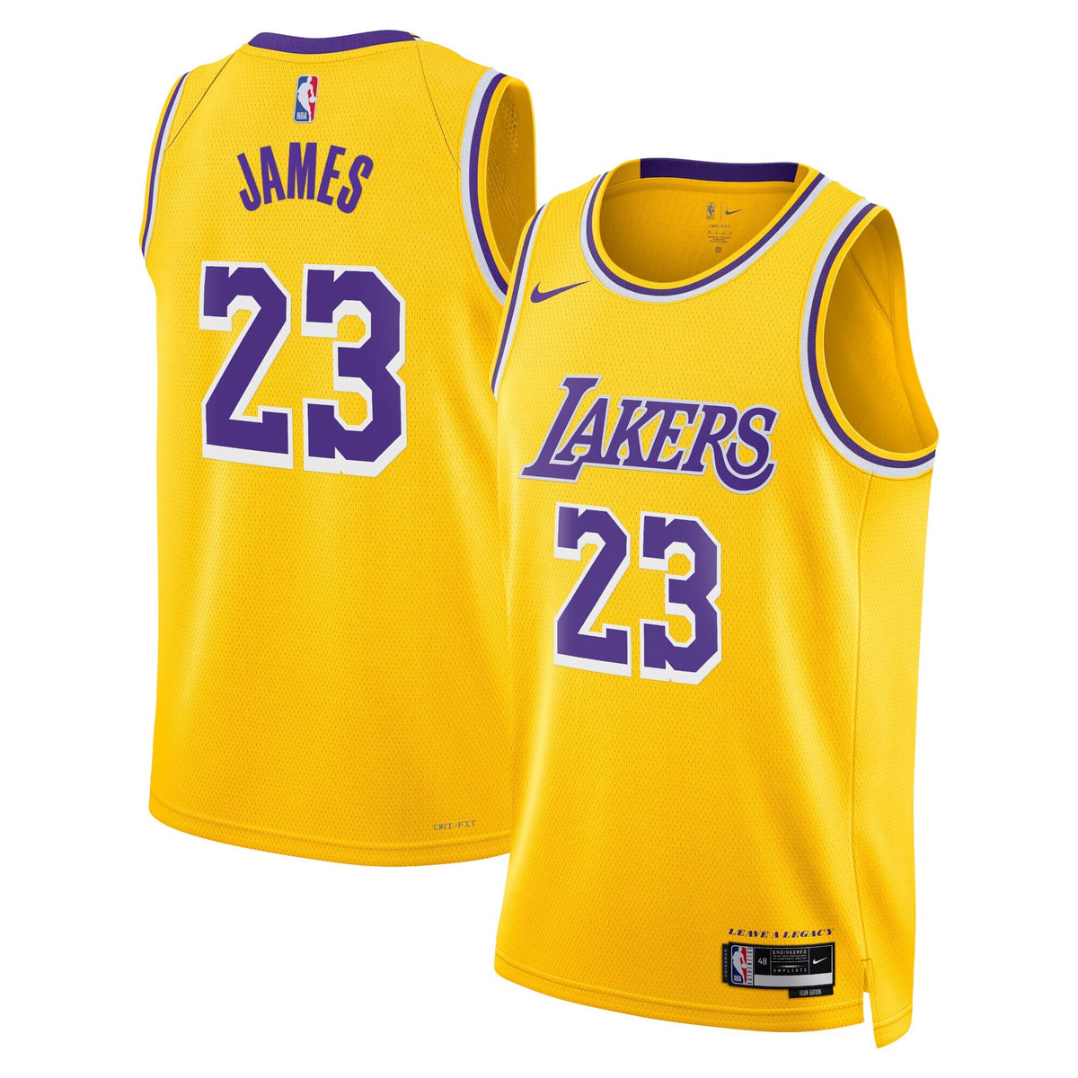 Los Angeles Lakers Icon Swingman Jersey - James 23 -