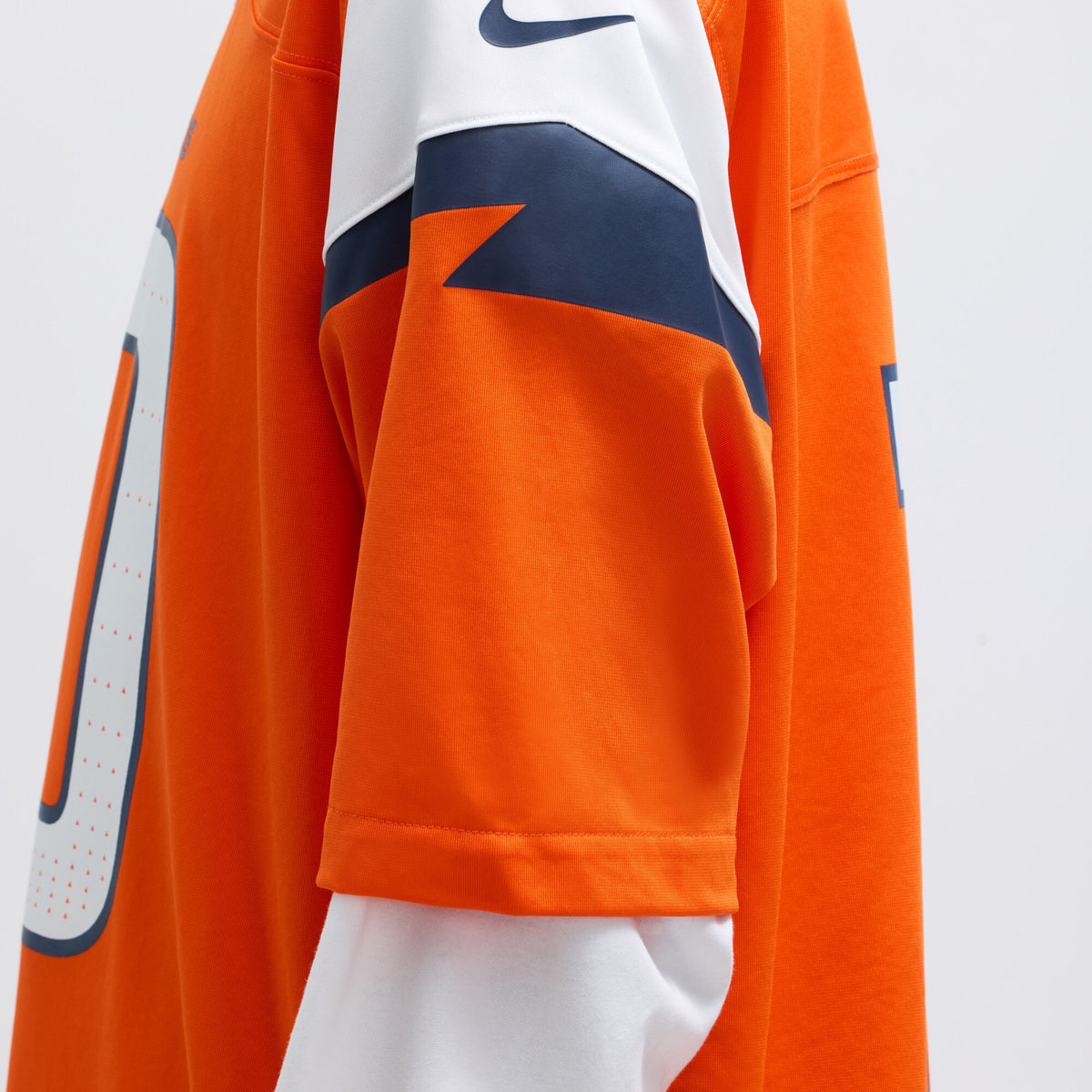 Denver Broncos Bo Nix Orange Player Game Jersey