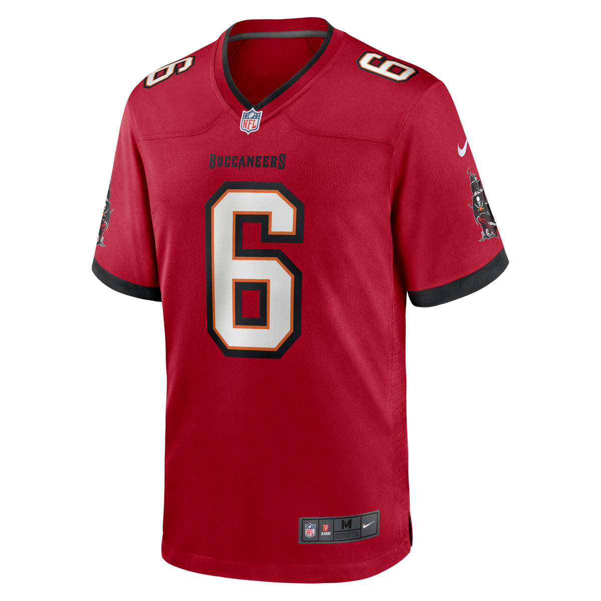Tampa Bay Buccaneers Baker Mayfield Red Team Game Jersey