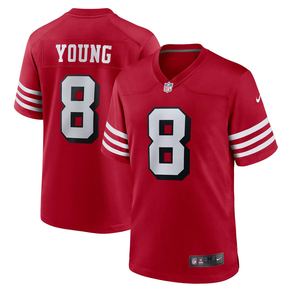 San Francisco 49ers Steve Young Scarlet Retired Player Alternate Game Jersey