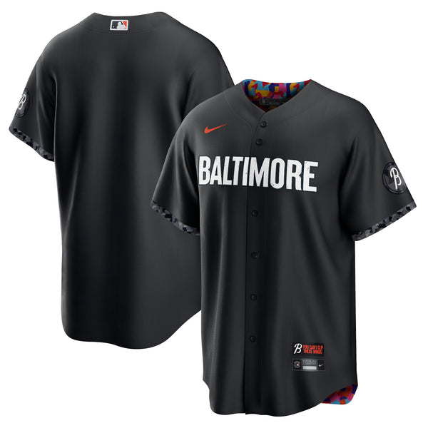 Baltimore Orioles Black City Connect Replica Jersey