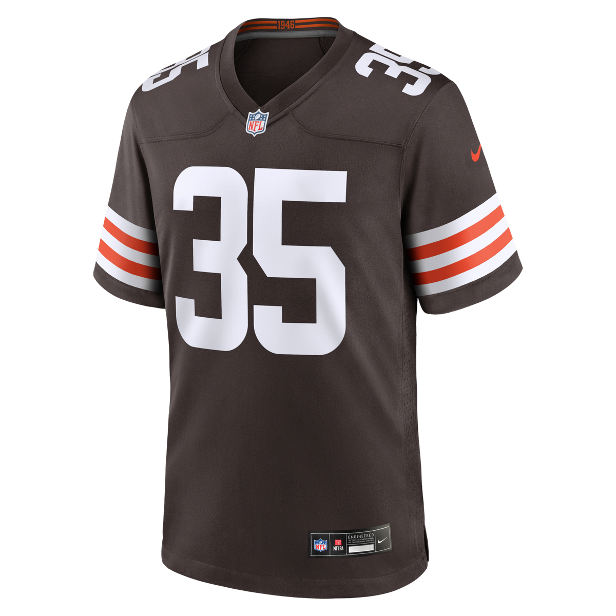 Cleveland Browns Raheim Sanders Brown Team Game Jersey