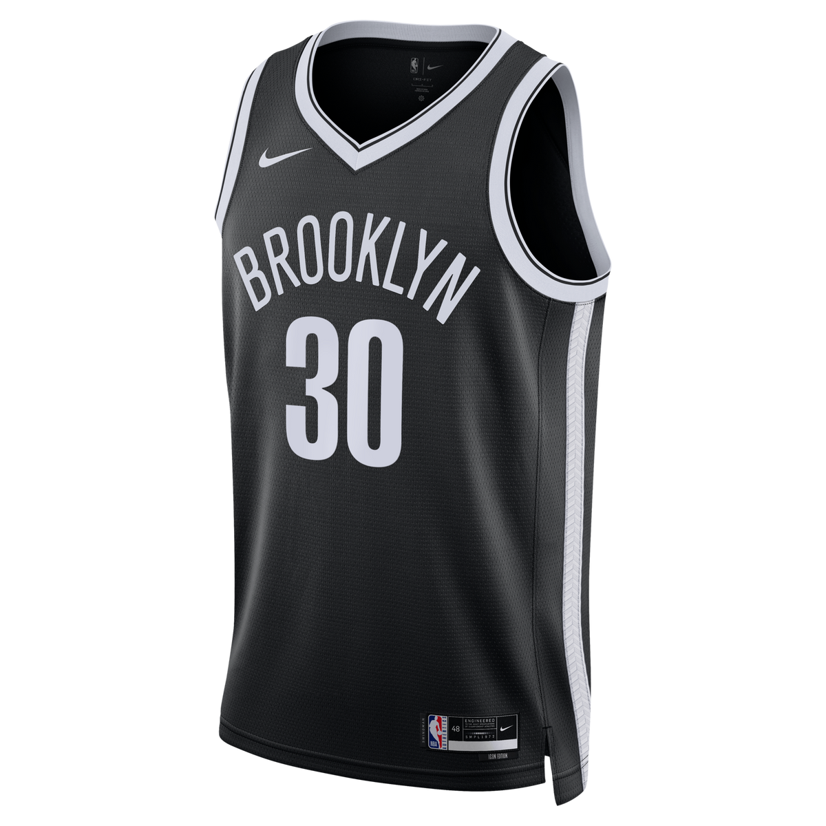 Brooklyn Nets Icon Swingman Jersey- Black - Julius Randle