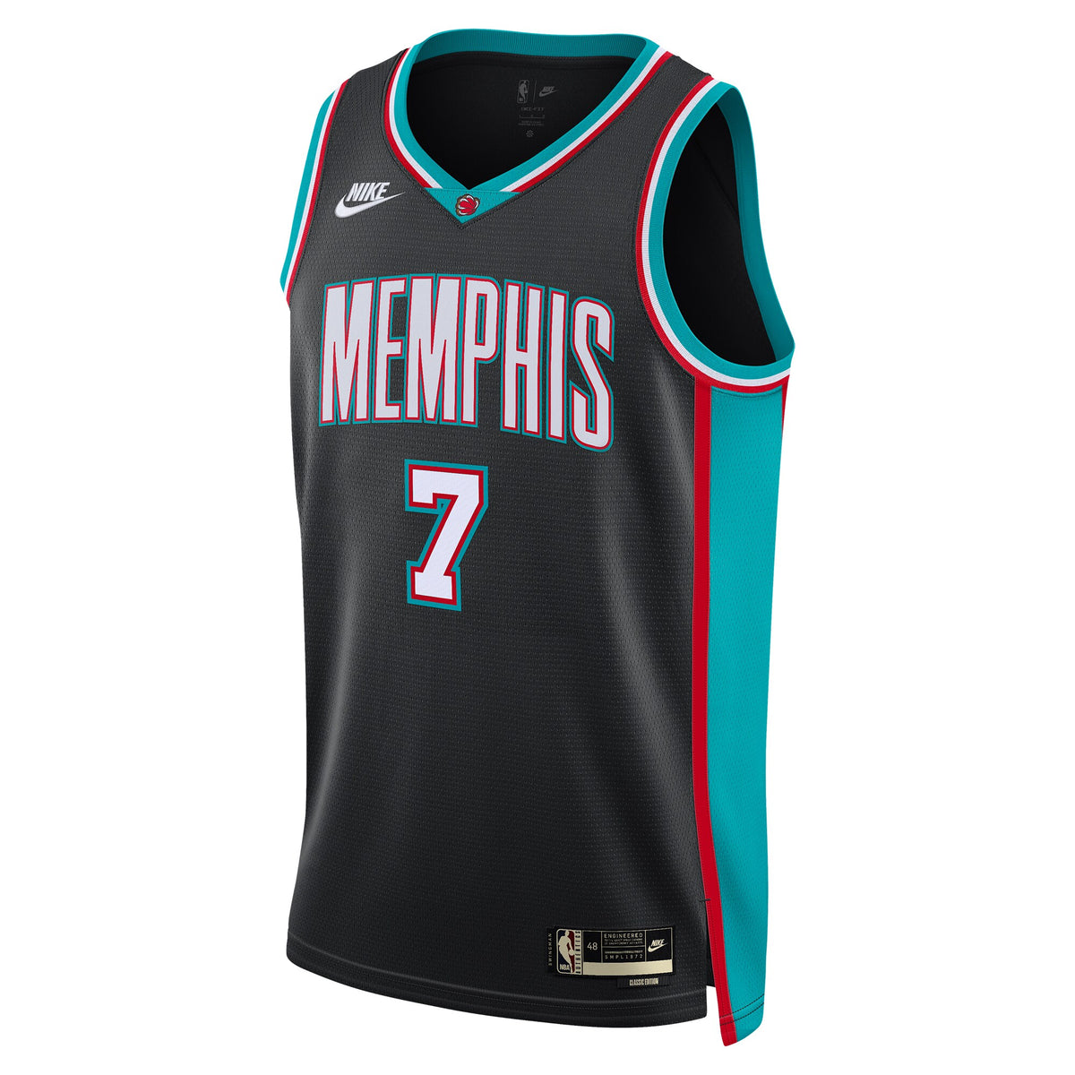Memphis Grizzlies Classic Edition Jersey - Black - Santi Aldama