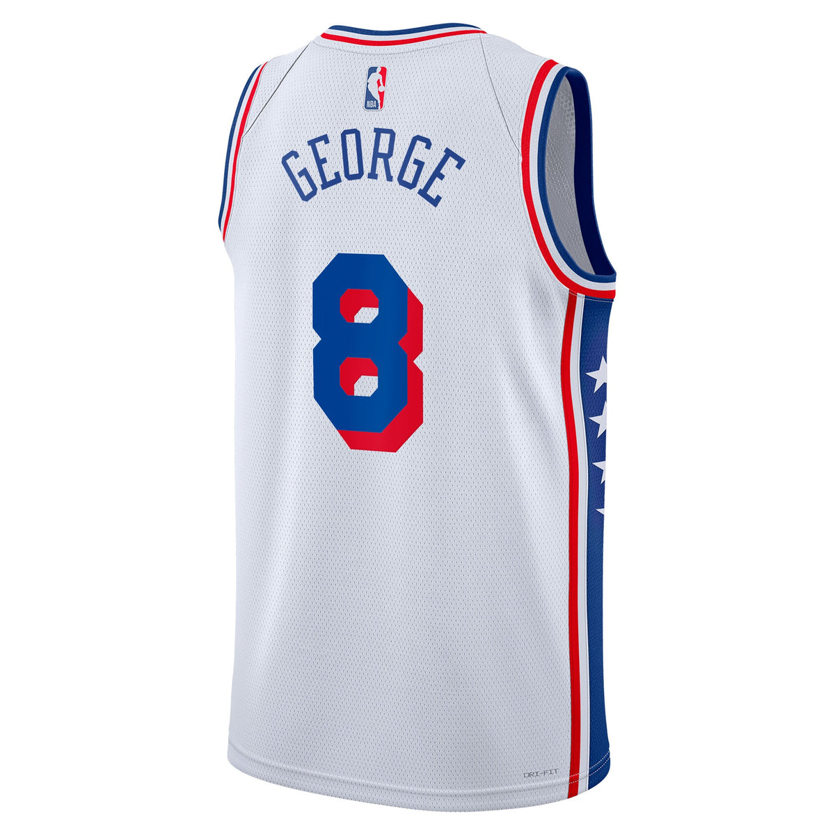 Philadelphia 76ers Association Edition Swingman Jersey - White - Paul George