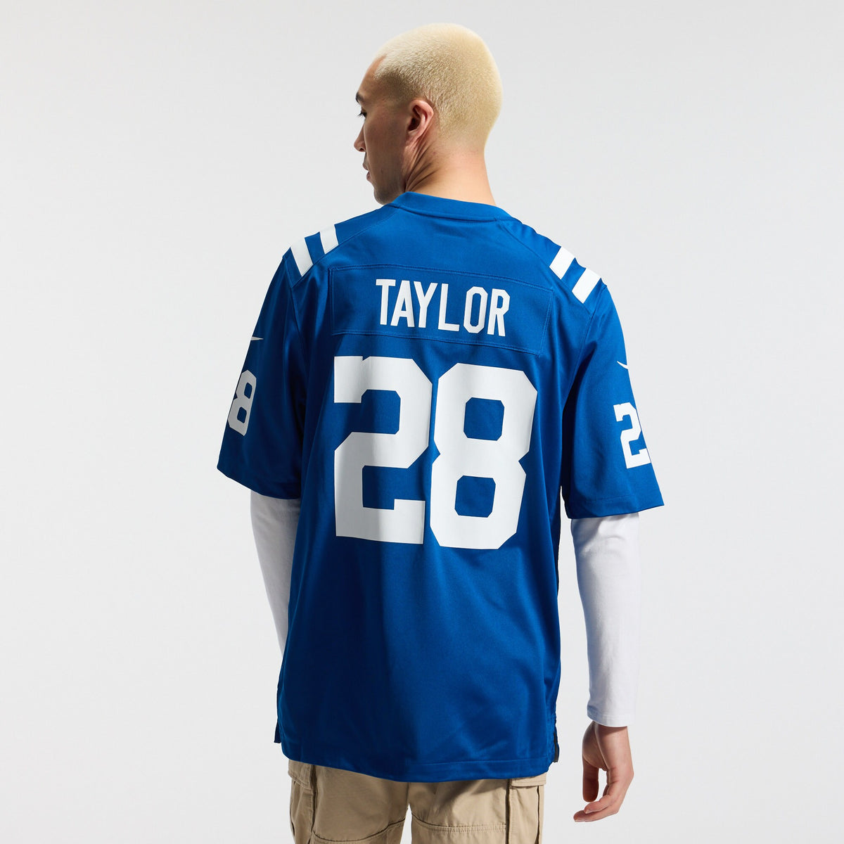 Indianapolis Colts Jonathan Taylor Royal Player Game Jersey