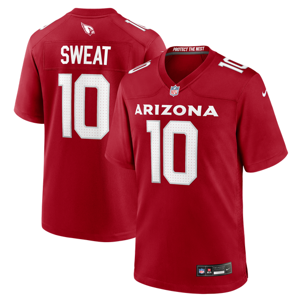 Arizona Cardinals Josh Sweat Cardinal Game Player Jersey