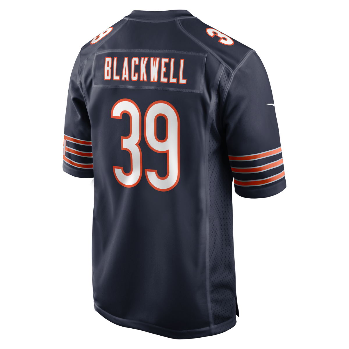 Chicago Bears Josh Blackwell Navy Game Player Jersey