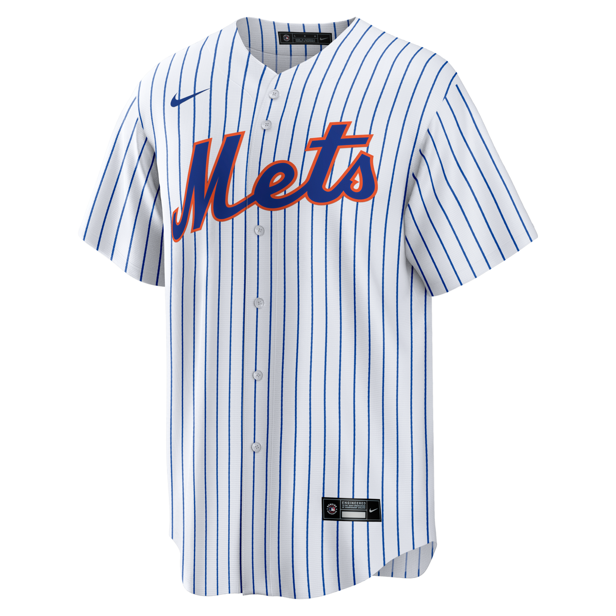 New York Mets White Home Big & Tall Replica Jersey