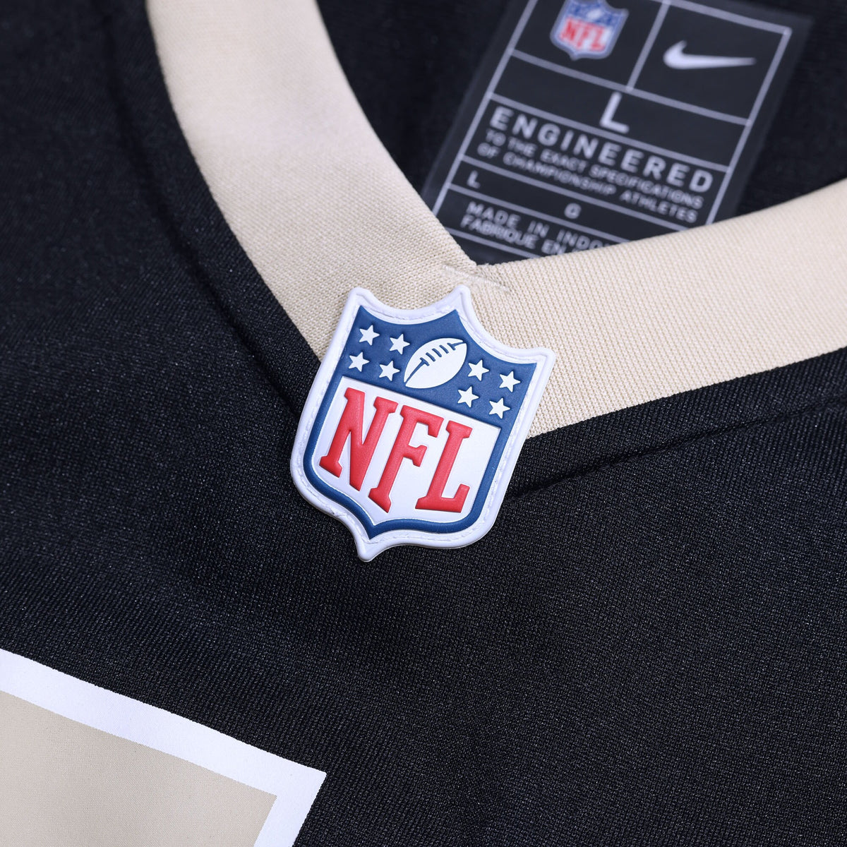 New Orleans Saints Jonathan Vilma Black Game Retired Player Jersey