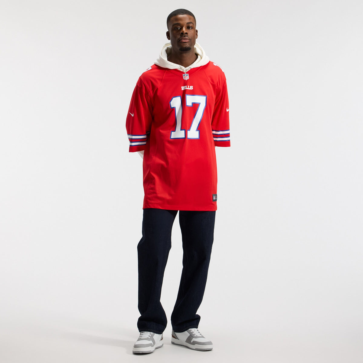 Buffalo Bills Josh Allen Red Alternate Game Player Jersey