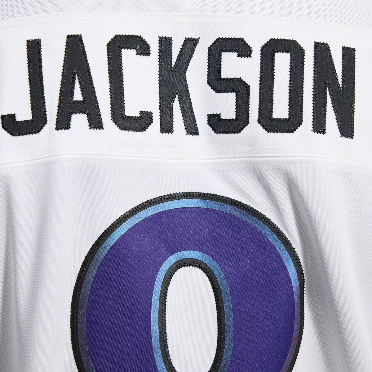 Baltimore Ravens Lamar Jackson White Vapor F.U.S.E. Stitched Limited Jersey