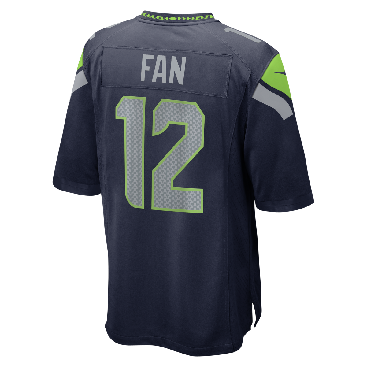 Seattle Seahawks 12s College Navy Team Game Jersey