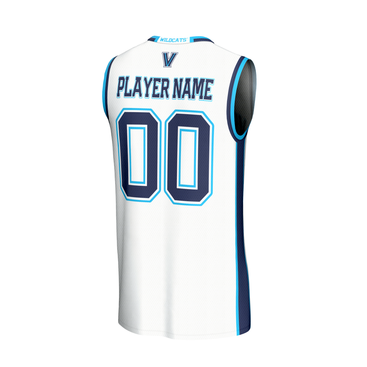 Villanova Wildcats GameDay Greats Lightweight Collegiate Basketball NIL Pick-A-Player Fashion Jersey - White