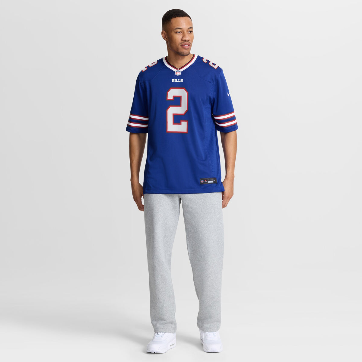 Buffalo Bills D.J. Moore Royal Game Jersey