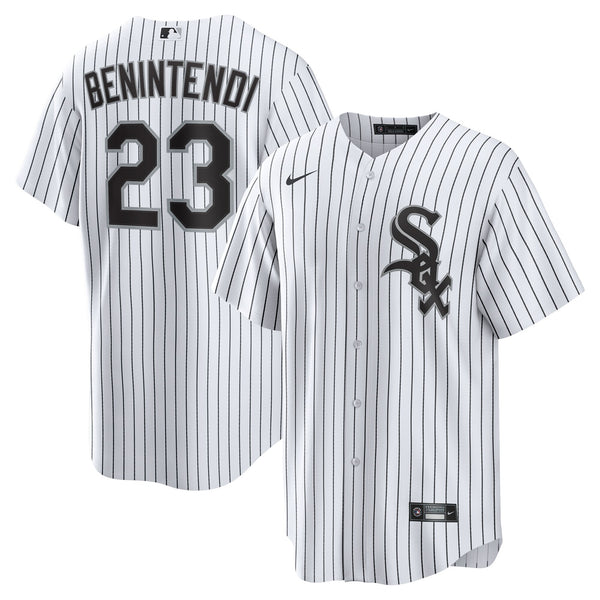 Chicago White Sox Andrew Benintendi White/Black Home Official Player Jersey