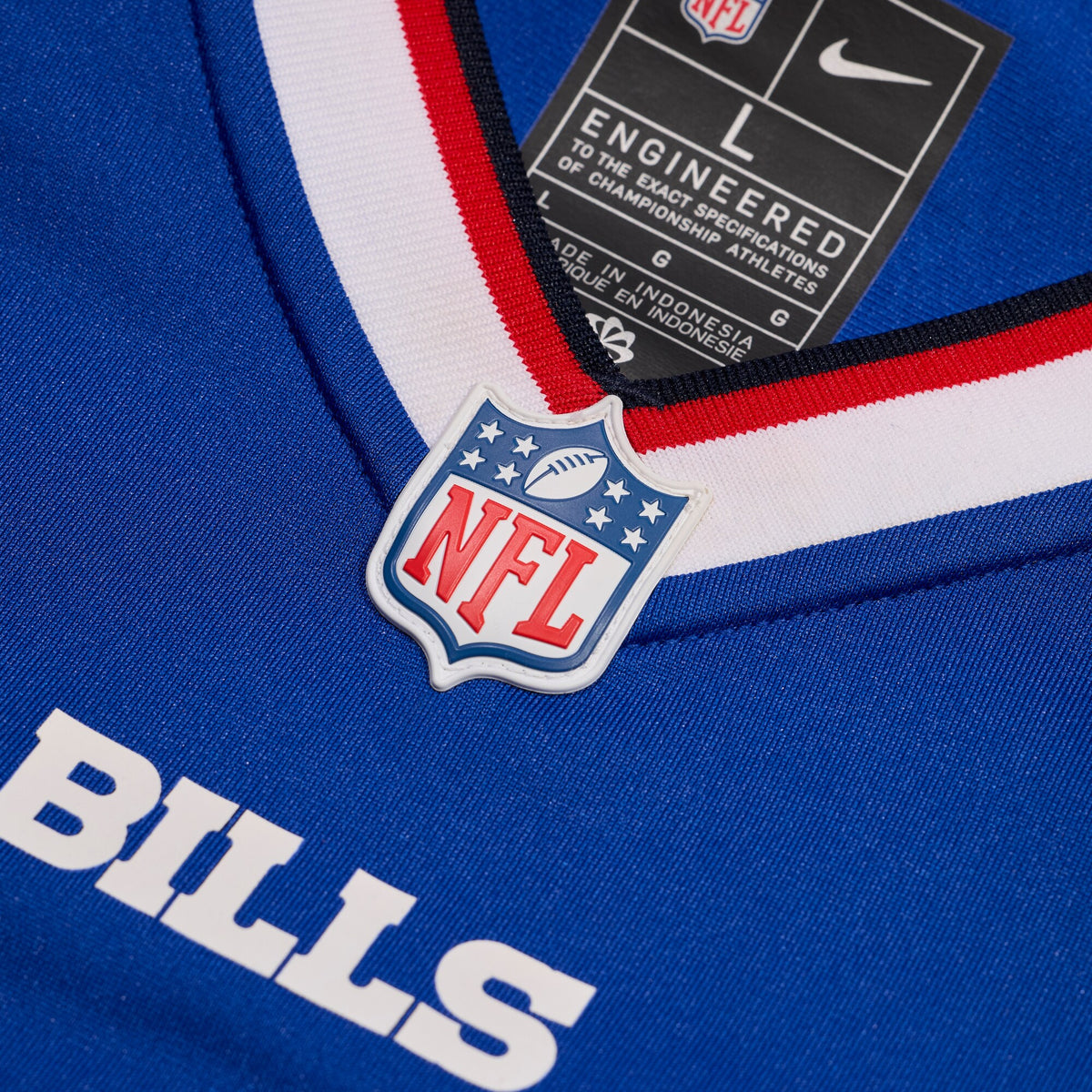 Buffalo Bills Jackson Hawes Royal Team Game Jersey
