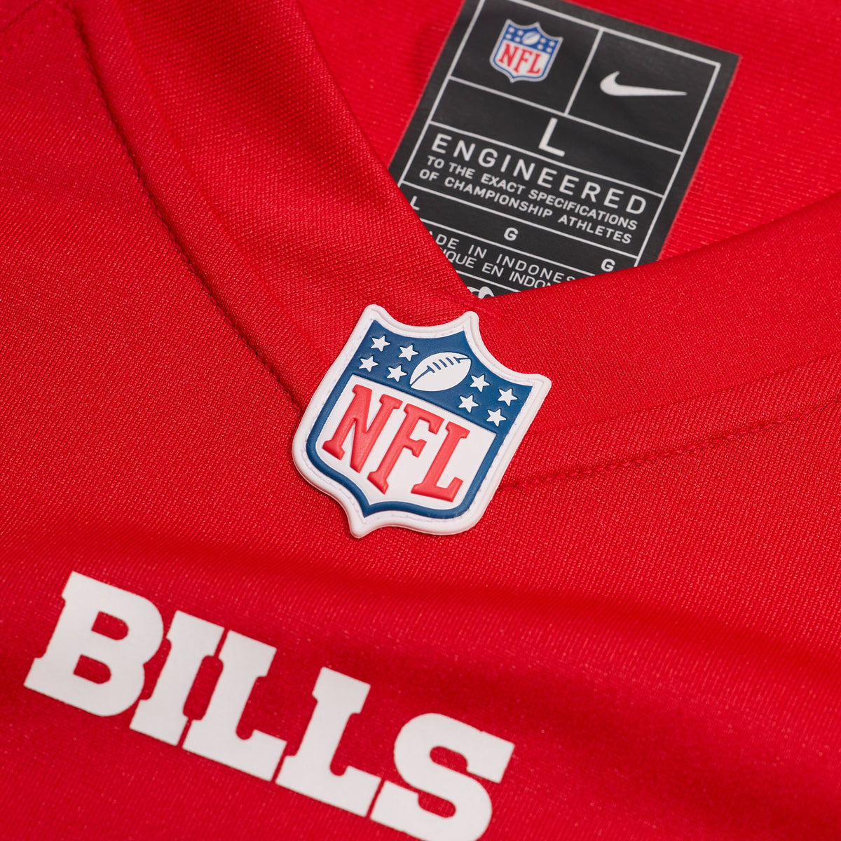 Buffalo Bills Red Alternate Custom Game Jersey