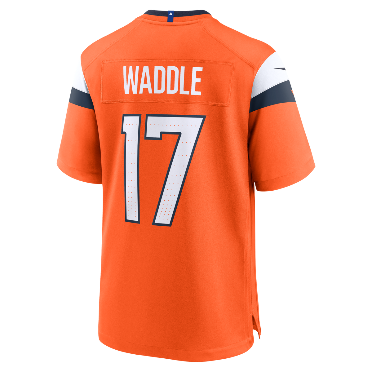 Denver Broncos Jaylen Waddle Orange Game Jersey