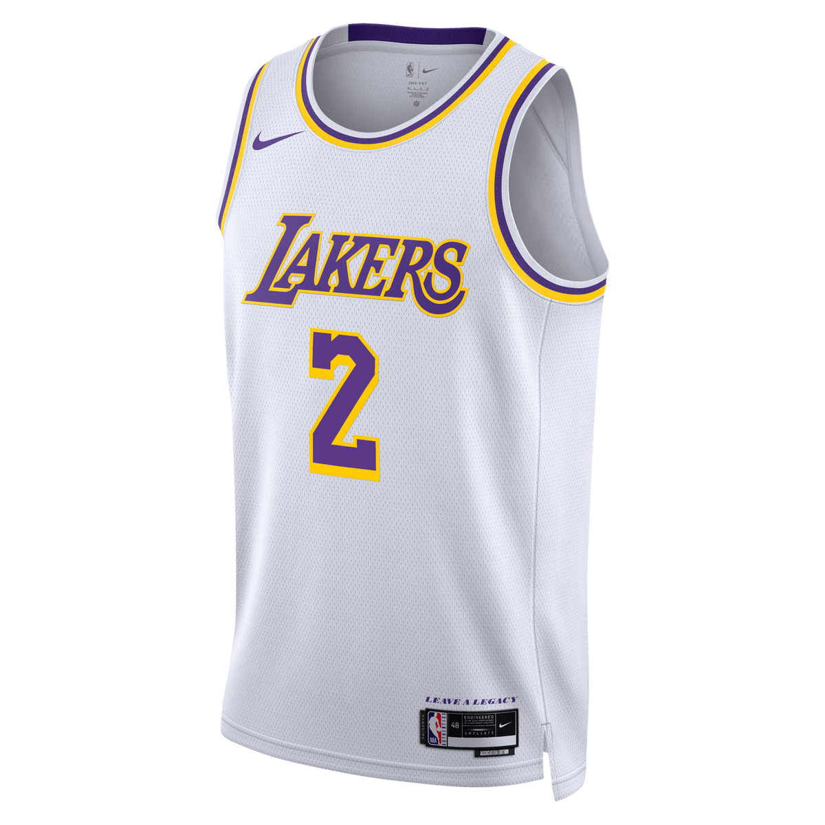 Los Angeles Lakers Association Edition Swingman Jersey - White - Jarred Vanderbilt