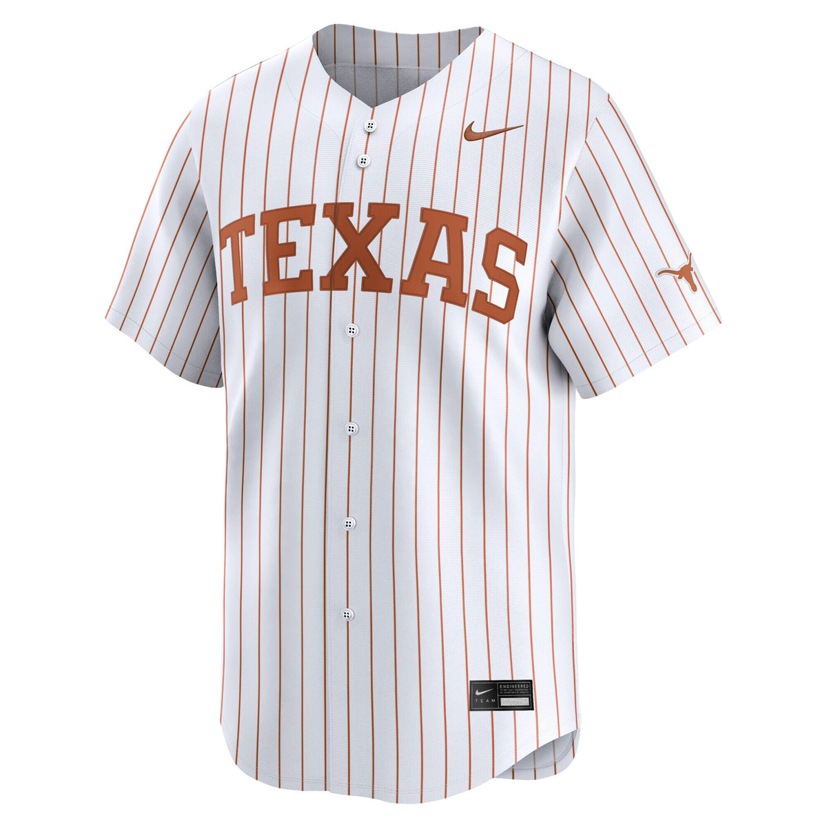 White Texas Longhorns Baseball Limited Jersey