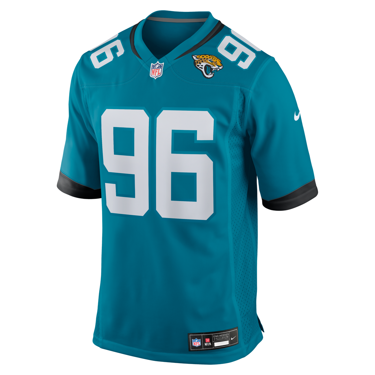 Jacksonville Jaguars Adam Gotsis Teal Game Jersey
