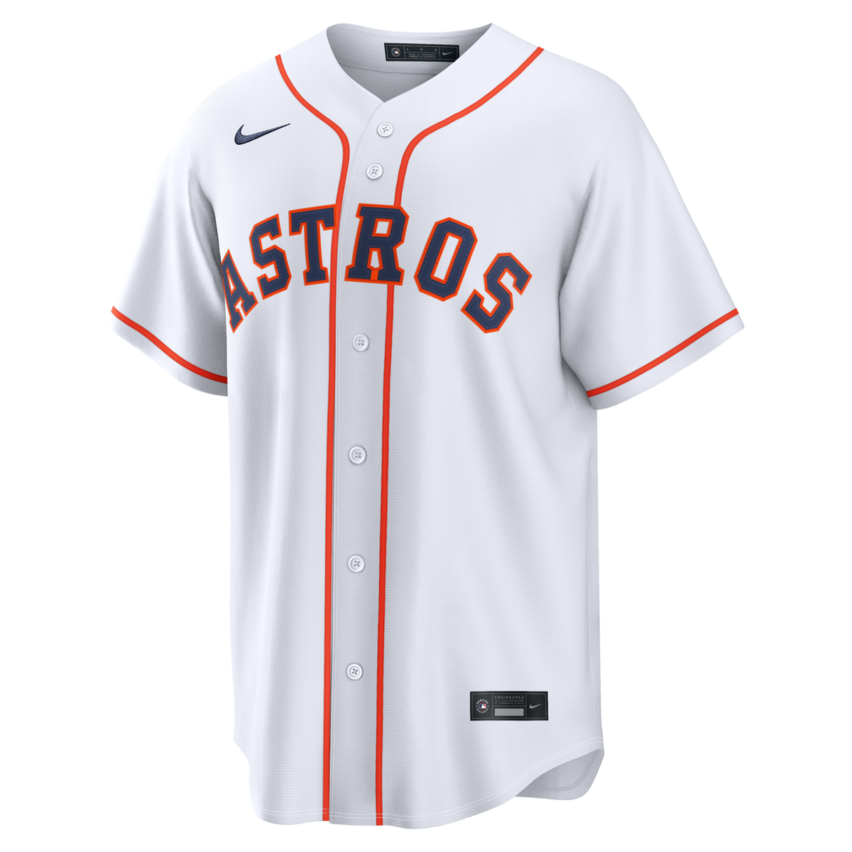 Houston Astros Daulton Varsho White Home Replica Jersey