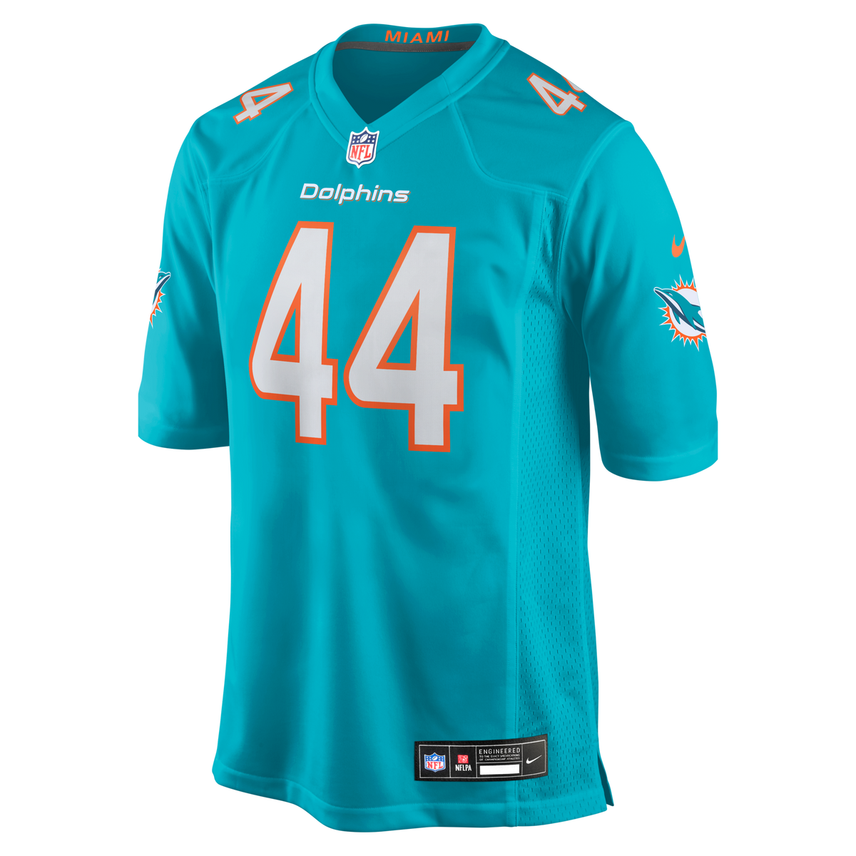 Miami Dolphins Chop Robinson Aqua Player Game Jersey